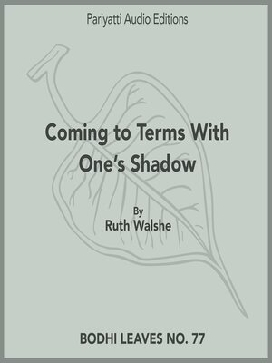 cover image of Coming to Terms With One's Shadow